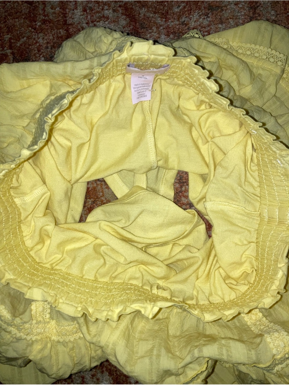 Yellow Frill Seeker Ruffle Skort - Picture 4 of 7